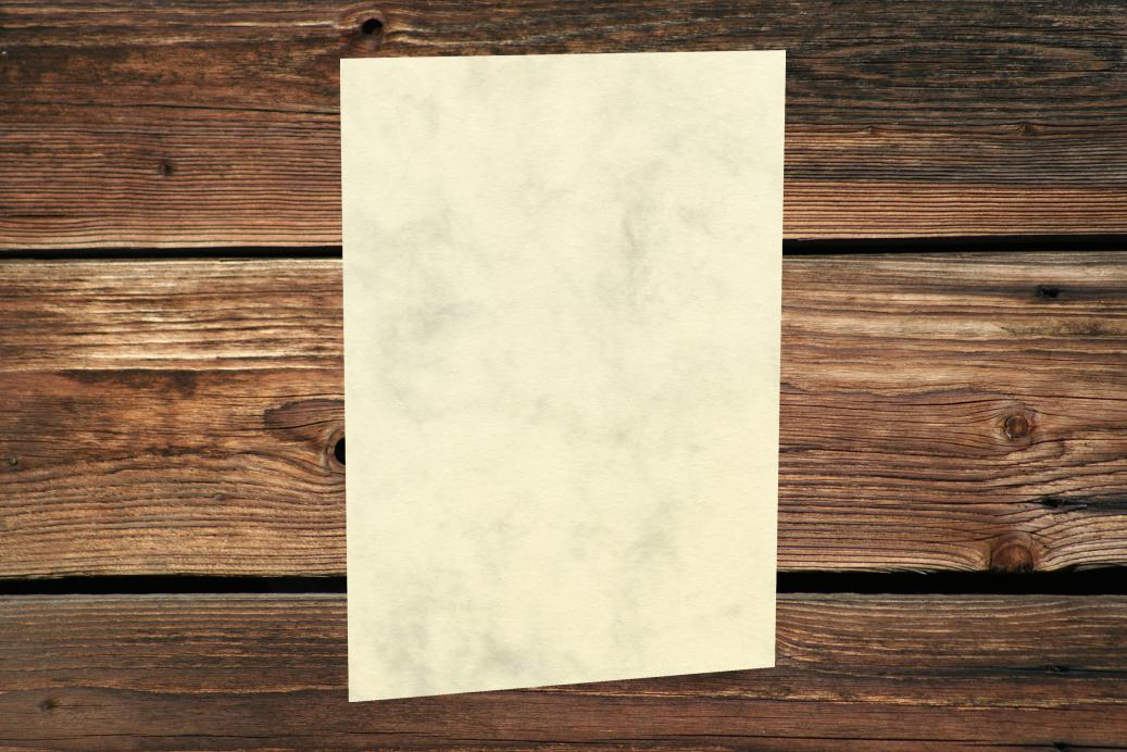 Papier A4 210x297 mm Chamois Marmora 100 g/qm